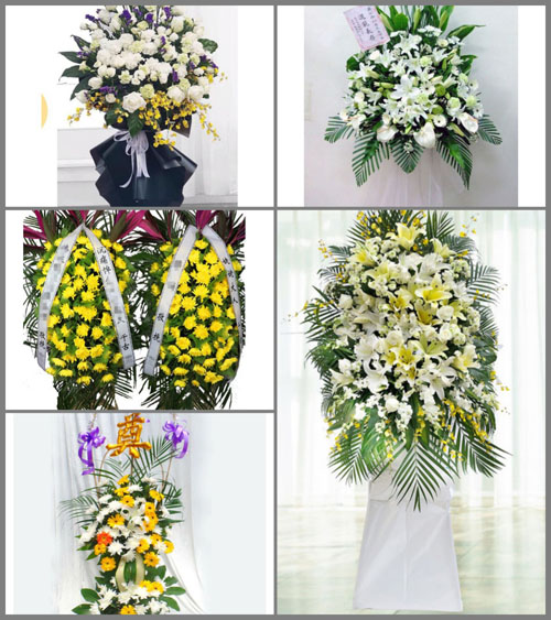 宁夏吴忠市利通区白事花篮预定